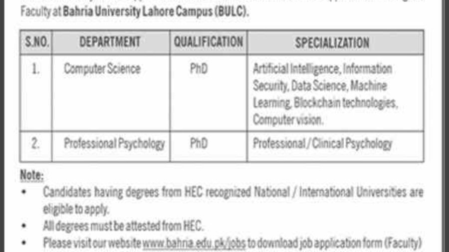 University-Jobs-In-Islamabad-For-Female-(Bahria-University)